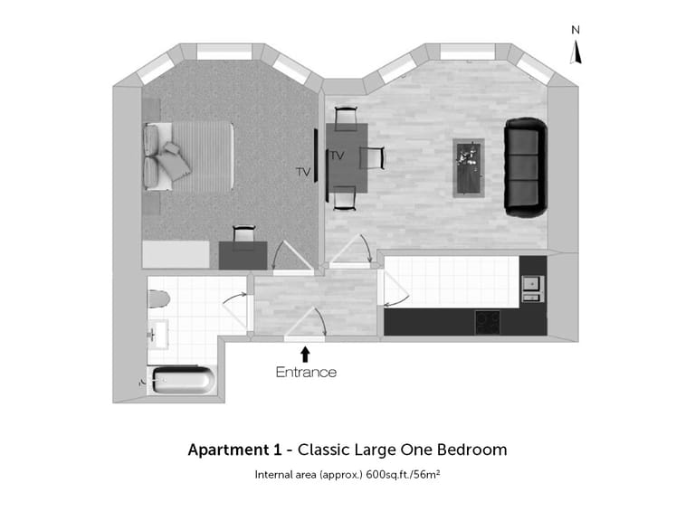 Harrington Apartments detail view 4