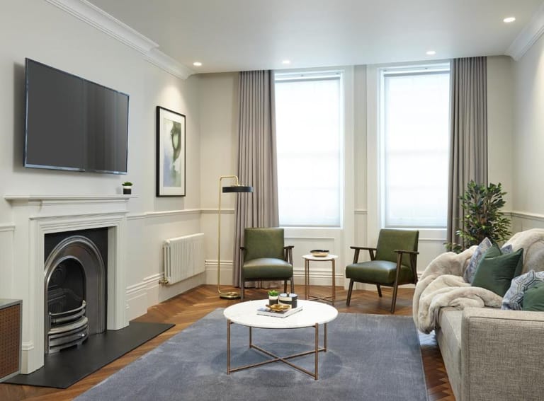 Darley House Mayfair detail view 3