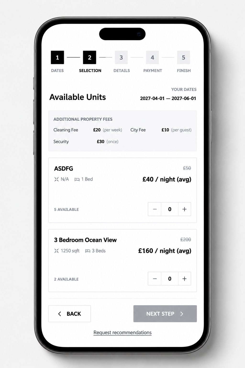 Group Booking Form