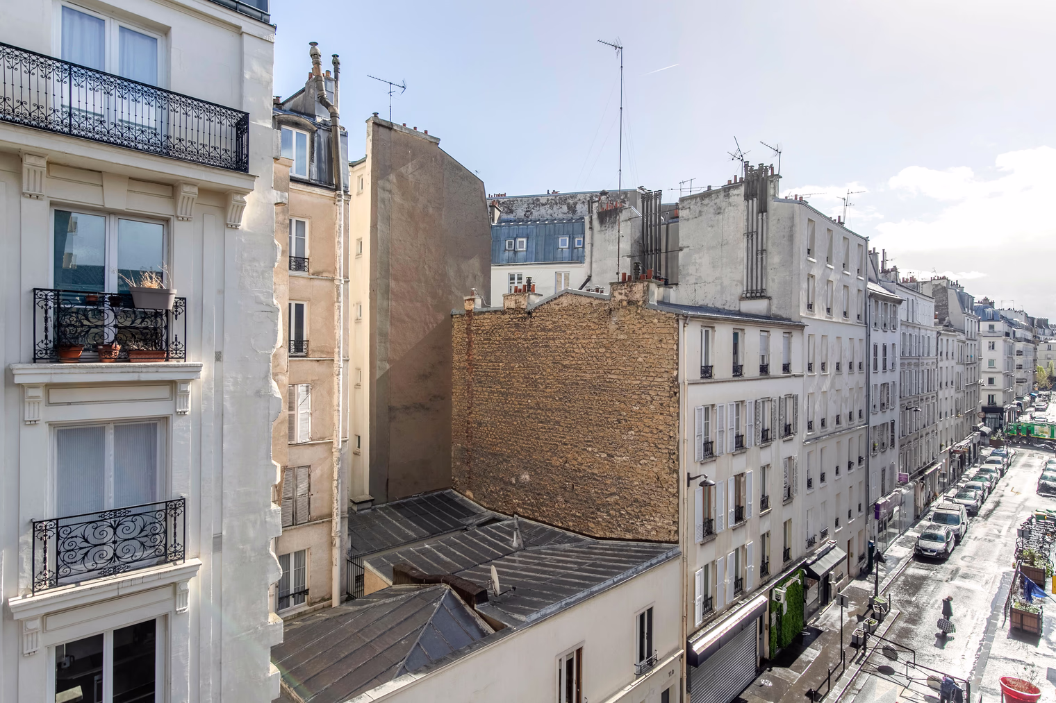 Rue de Saussure detail view 4